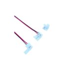 Cable Conector Adaptador Tira Led 5050 - Clip To Clip - 2 Pines - Imagen 3