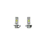 Kit X2 Lampara LED Auto - H3 - Plug And Play - Blue Box