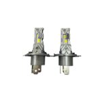 Kit X2 Lampara LED Auto - H4 - Plug And Play - Blue Box