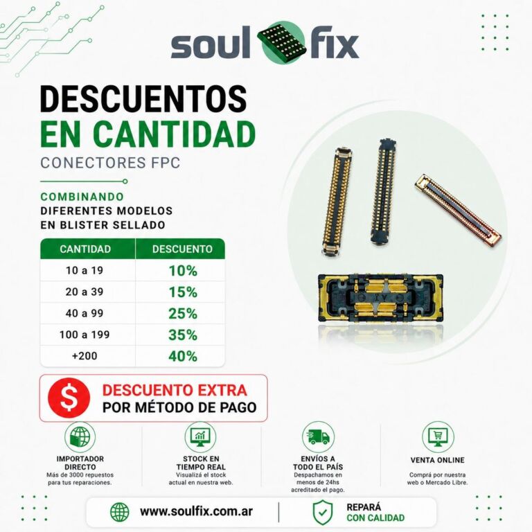 Descuentos en cantidad: FPC - CONECTORES