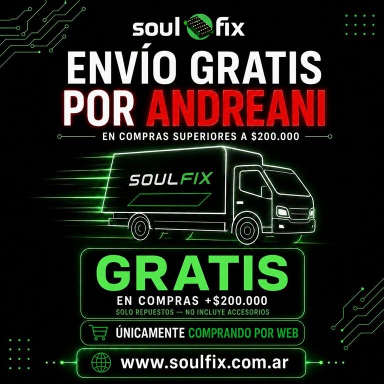 Envío gratis en compras superiores a $200.000