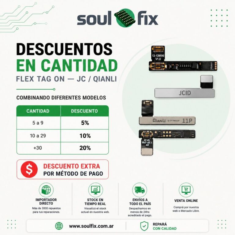 Descuentos en cantidad: FLEX TAG ON