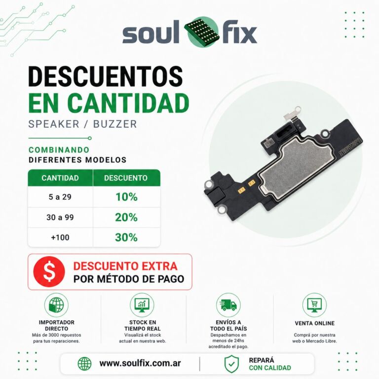 Descuentos en cantidad: SPEAKER - BUZZER
