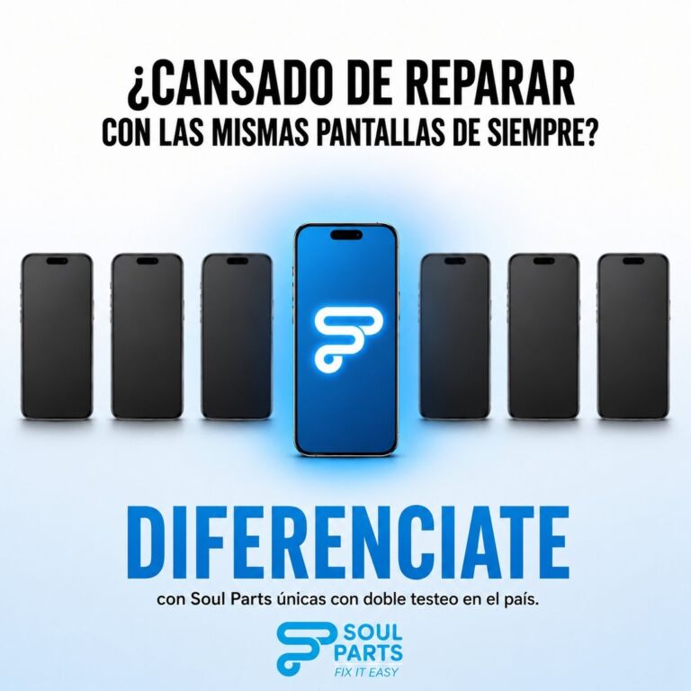 Soul Parts: pantallas con doble testeo