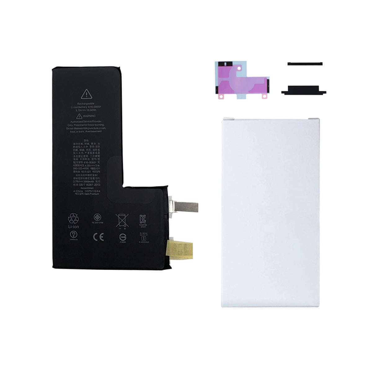 Bateria iPhone 11 Pro Max Core - Sin Cable P/ Soldar - Con Logo