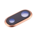 Vidrio Camara Cubre Lente Celular iPhone 7 Plus - 8 Plus con Marco - Varios Colores - Imagen 3