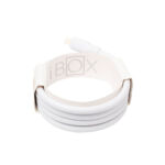 Cable iBox - IX-20 - 20W - Tipo C a Lightning - 1mts - Reforzado con Velcro y Caja - Imagen 3