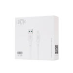 Cable iBox - IX-24 - 2.4A - USB a Lightning - 2mts - Reforzado con Velcro y Caja - Imagen 2